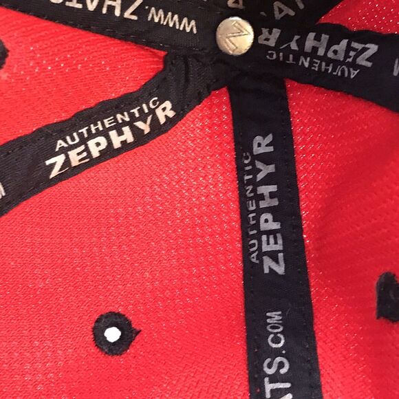 Washington Capitals NHL Licensed Hockey Cap Zephyr Red Black Adult Snapback Hat - Picture 10 of 10